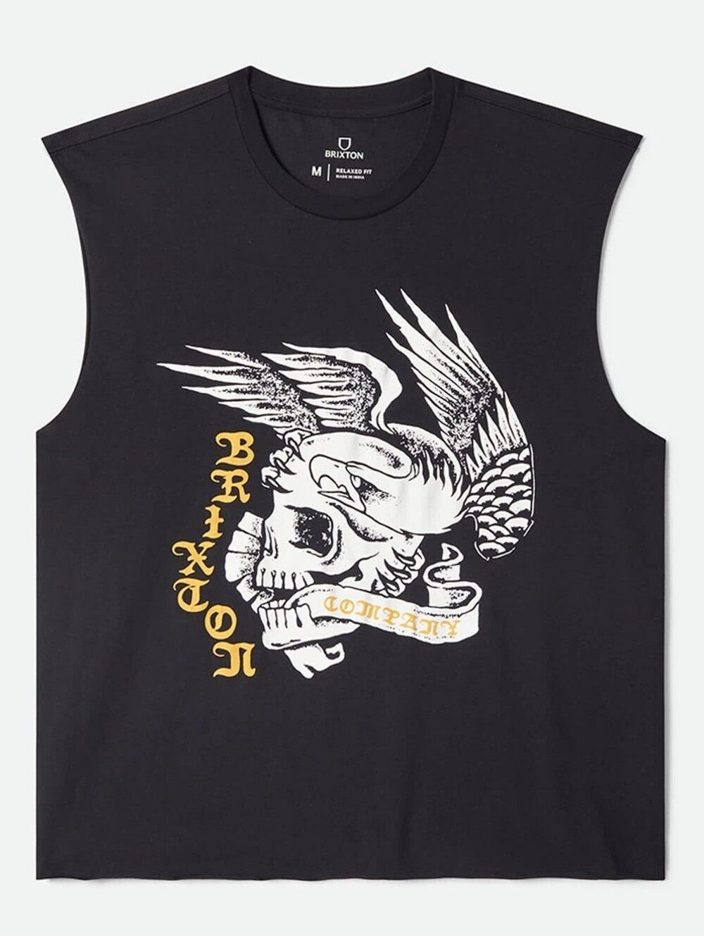 Brixton Wolcott Worn In Boxy Muscle Tee